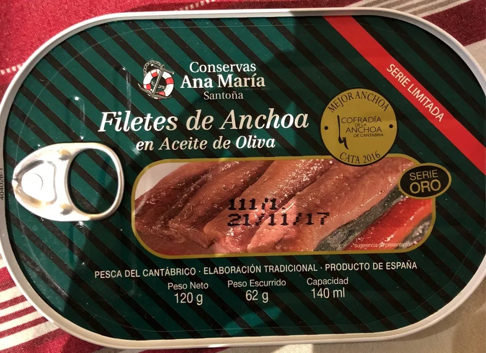Filetes de Anchoa
