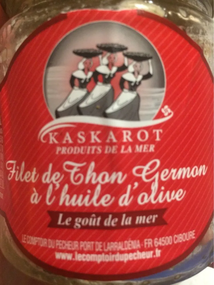 Filet de thon germon a lhuile d olive