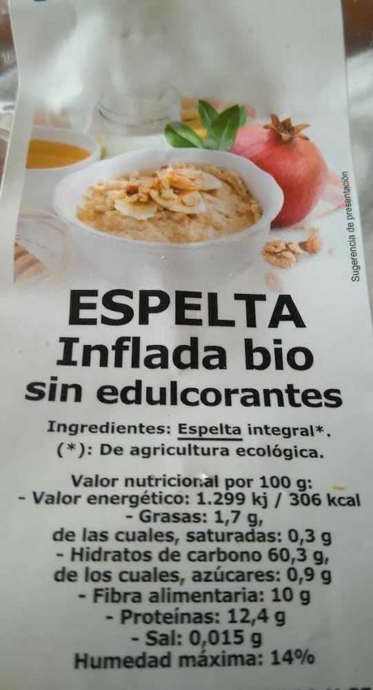 Espelta inflada