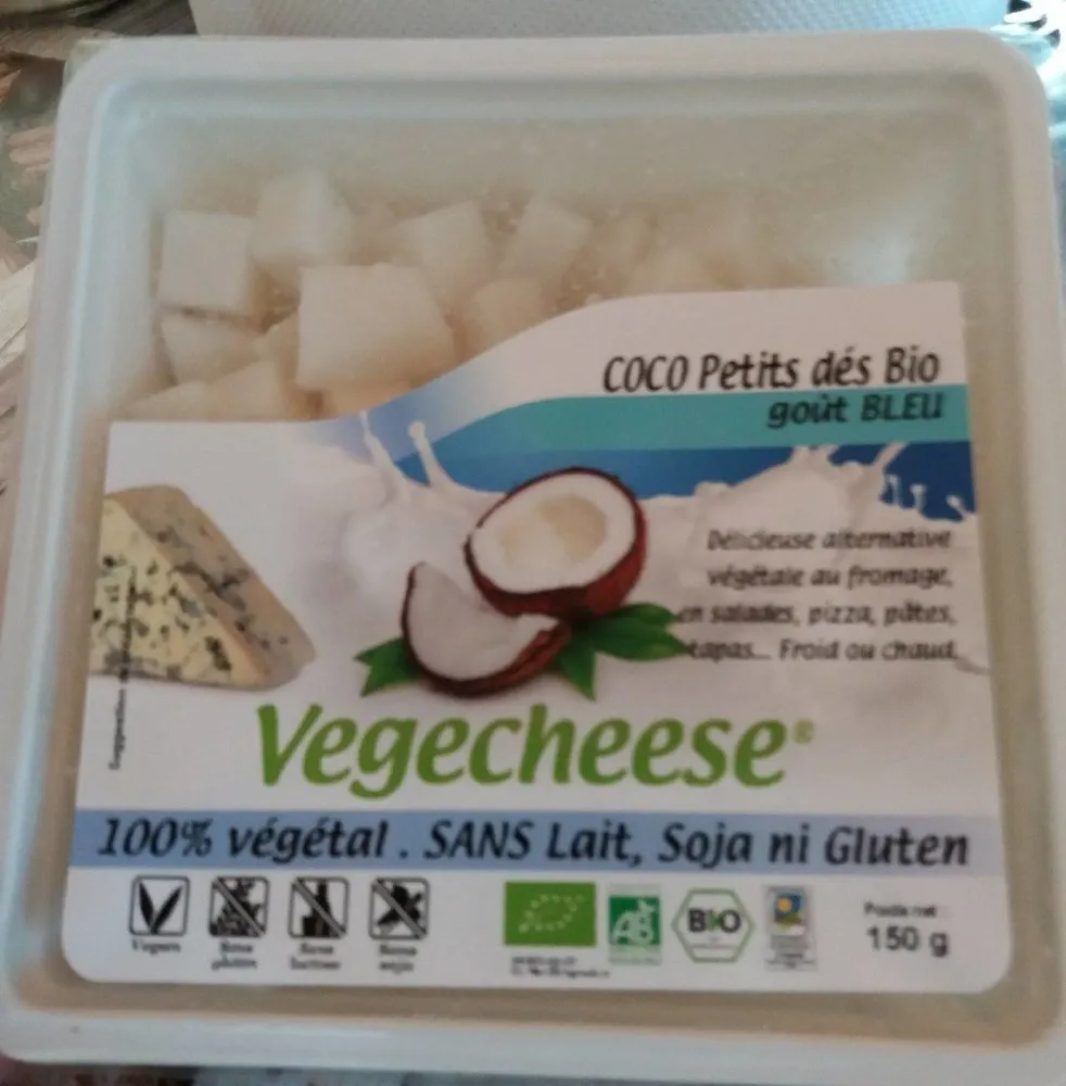 Vegecheese Gout Bleu Coco Petits Dès Bio