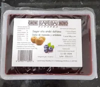 Dulce de manzana y arandano