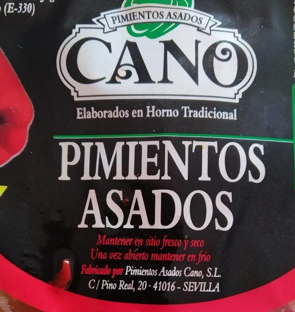Pimientos asados
