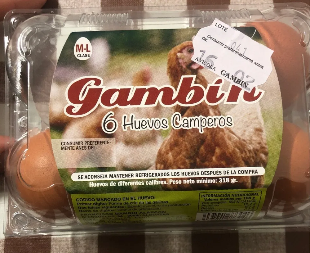 Huevos camperos