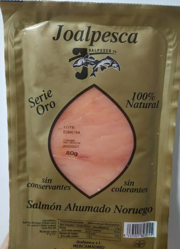 salmón ahumado