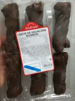 Lazos de hojaldre bombón