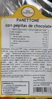 Panettone con pepitas de chocolate