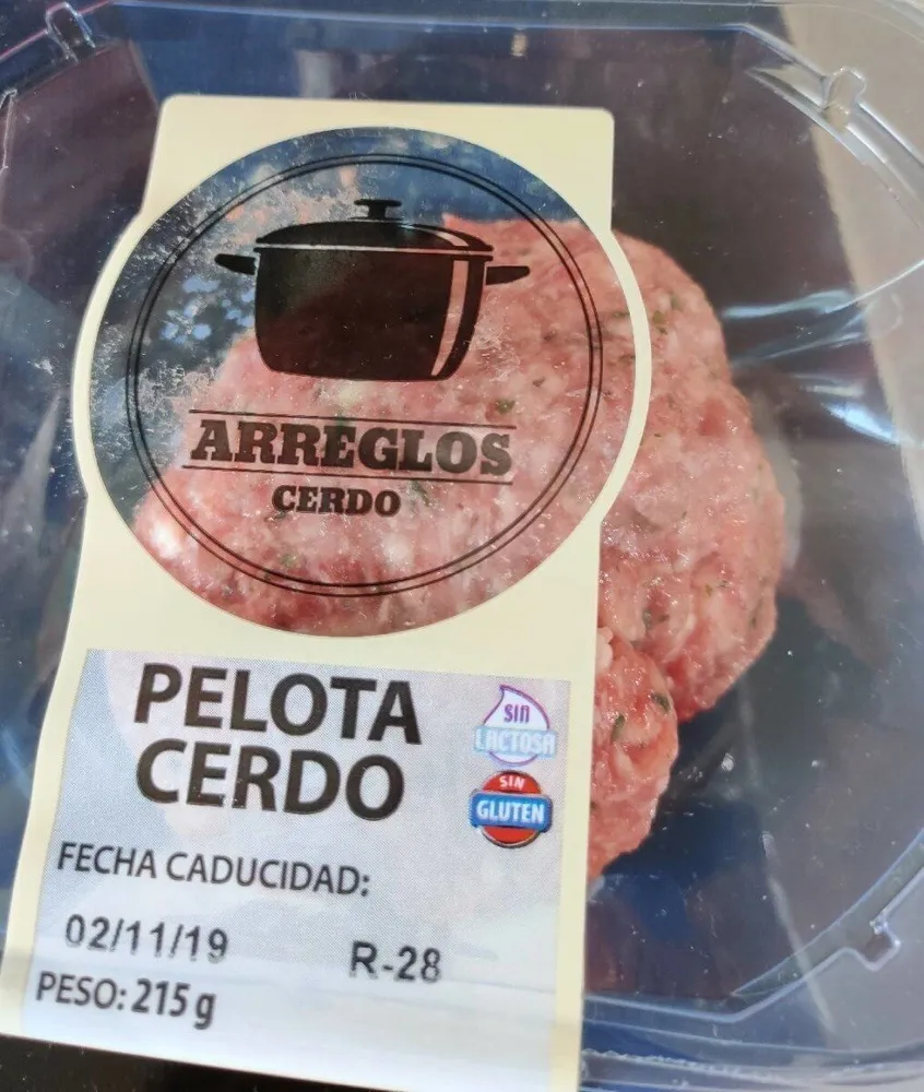 Pelota cerdo