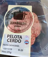 Pelota cerdo