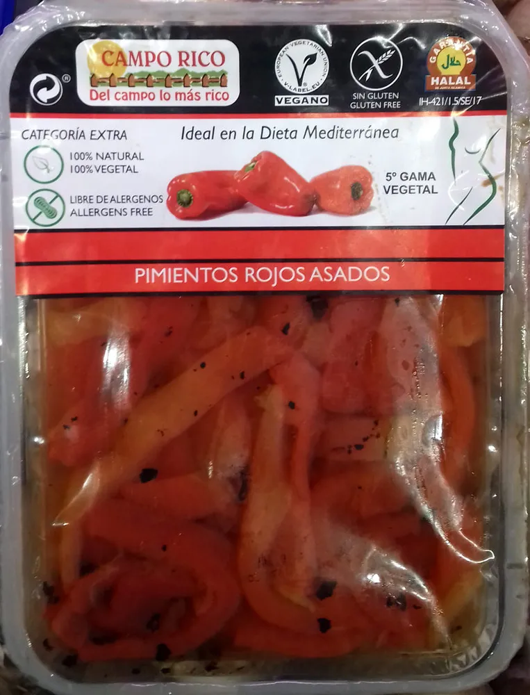Pimientos Rojos Asados