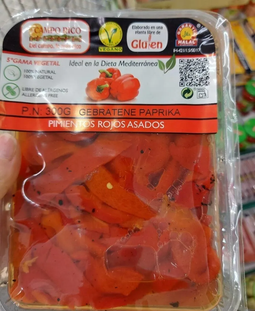 Pimientos Rojos Asados