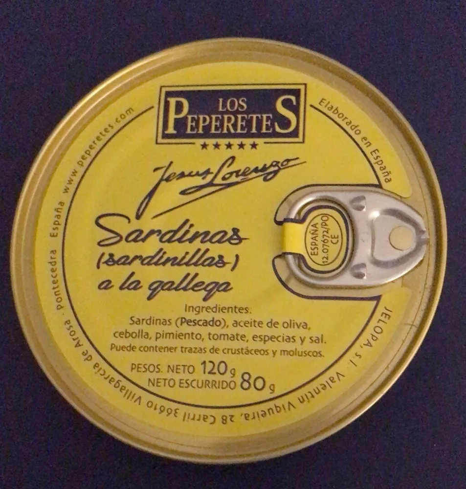 Sardinas a la gallega