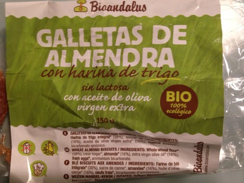 Biscuit aux Amandes à l'Huile d'Olive