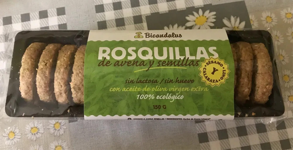 Rosquillas de avena y semillas