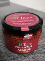 Pimientos asados en almíbar