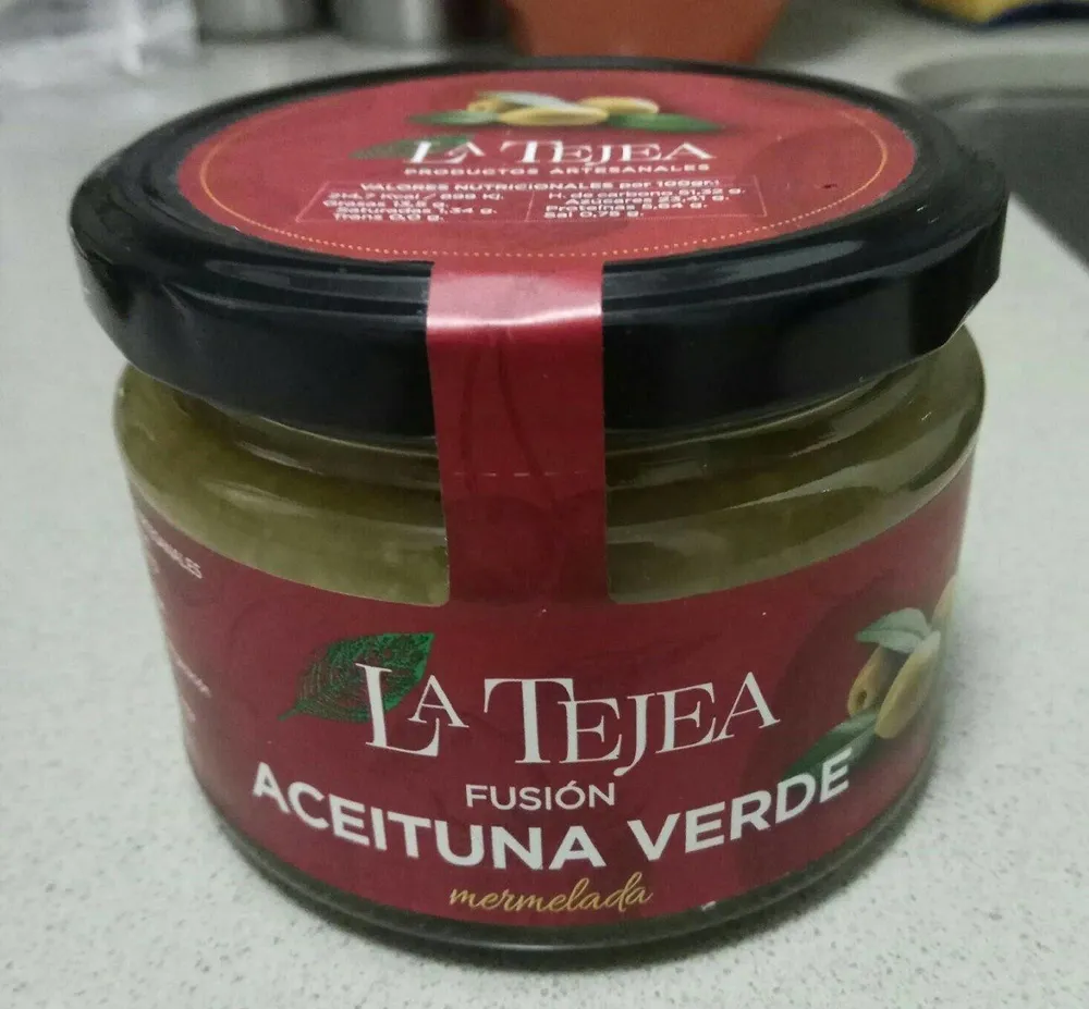 Mermelada de aceituna verde