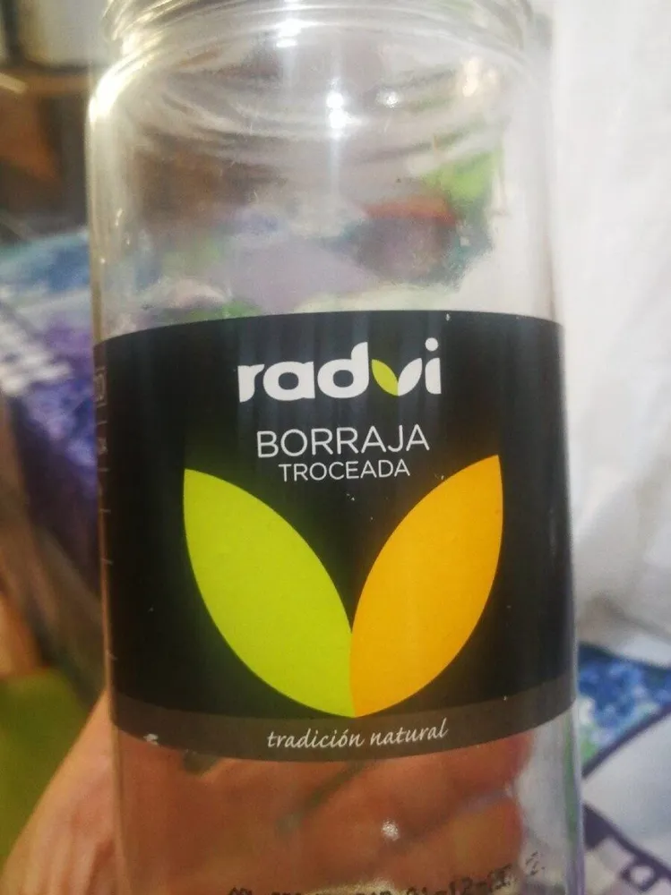 Borraja troceada