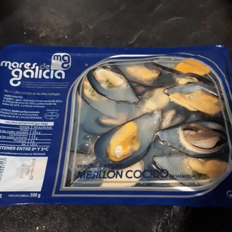 Mejillon cocido