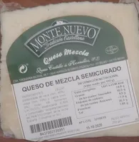 Queso mezcla semicurado