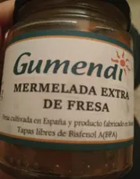 Mermelada extra de fresa