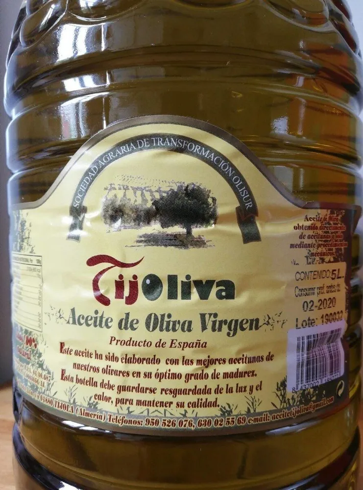 Aceite de oliva virgen extra