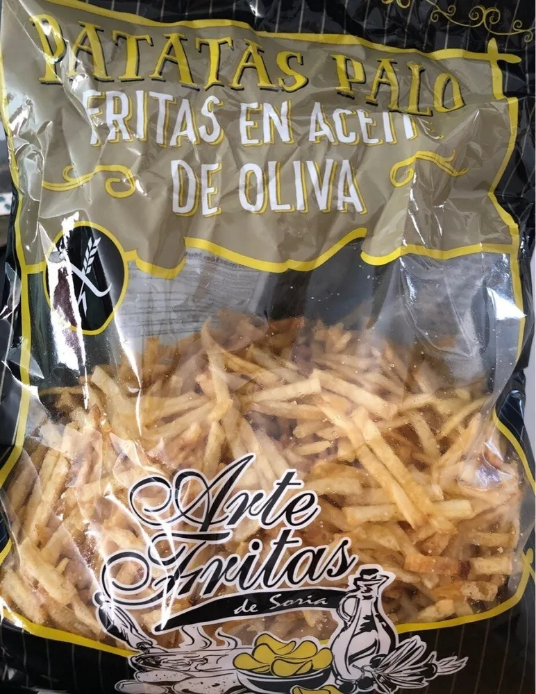 Patatas palo fritas en aceite de oliva