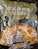 Patatas palo fritas en aceite de oliva
