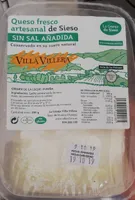 Queso fresco artesanal de Sieso