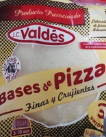 Bases de pizza crujientes