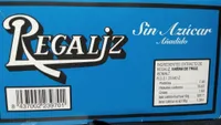 Regaliz sin azúcar