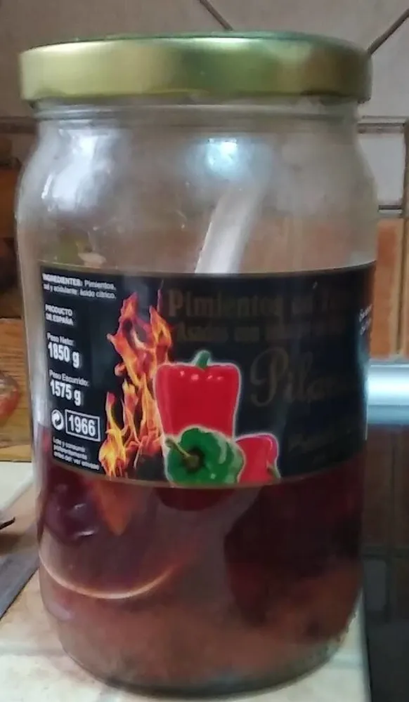 Pimientos en tiras