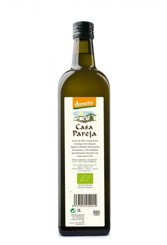 Aceite de Oliva Virgen Extra Ecológico