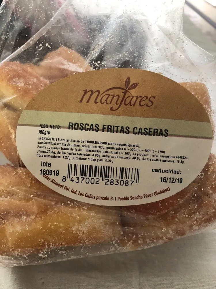 Roscas fritas caseras