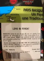 Lomo au piment