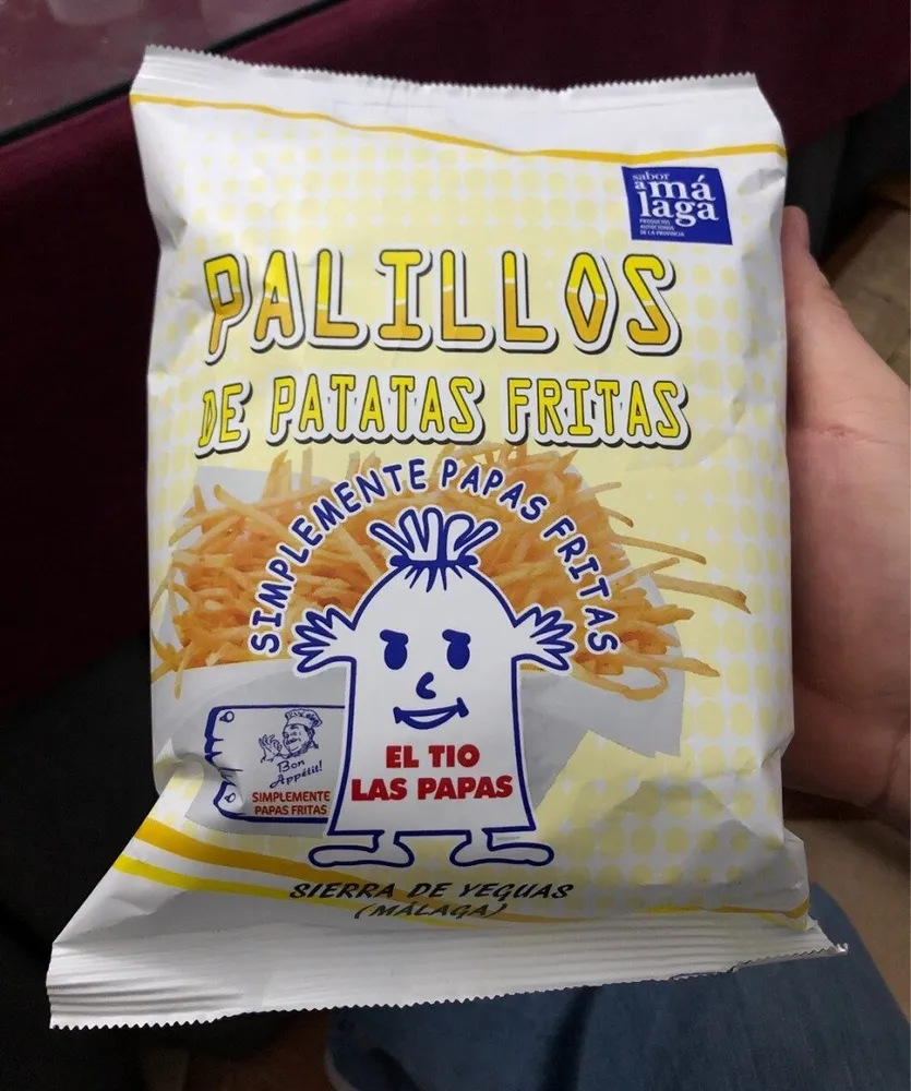 Palillos de patatas fritas