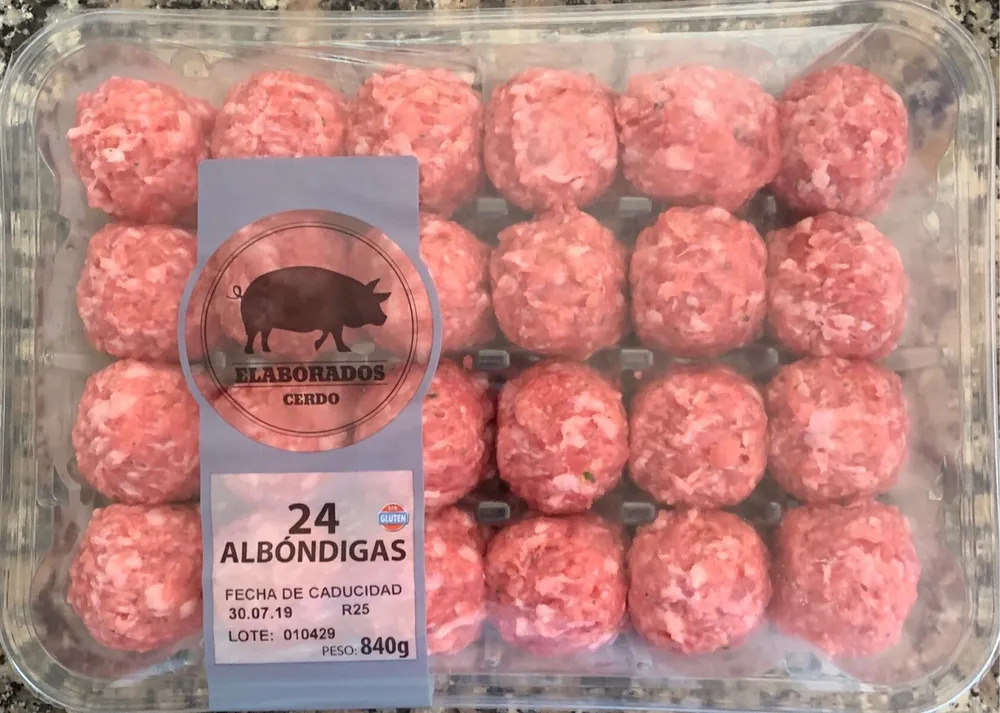 Albóndigas cerdo