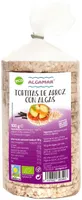 Tortitas de arroz con algas