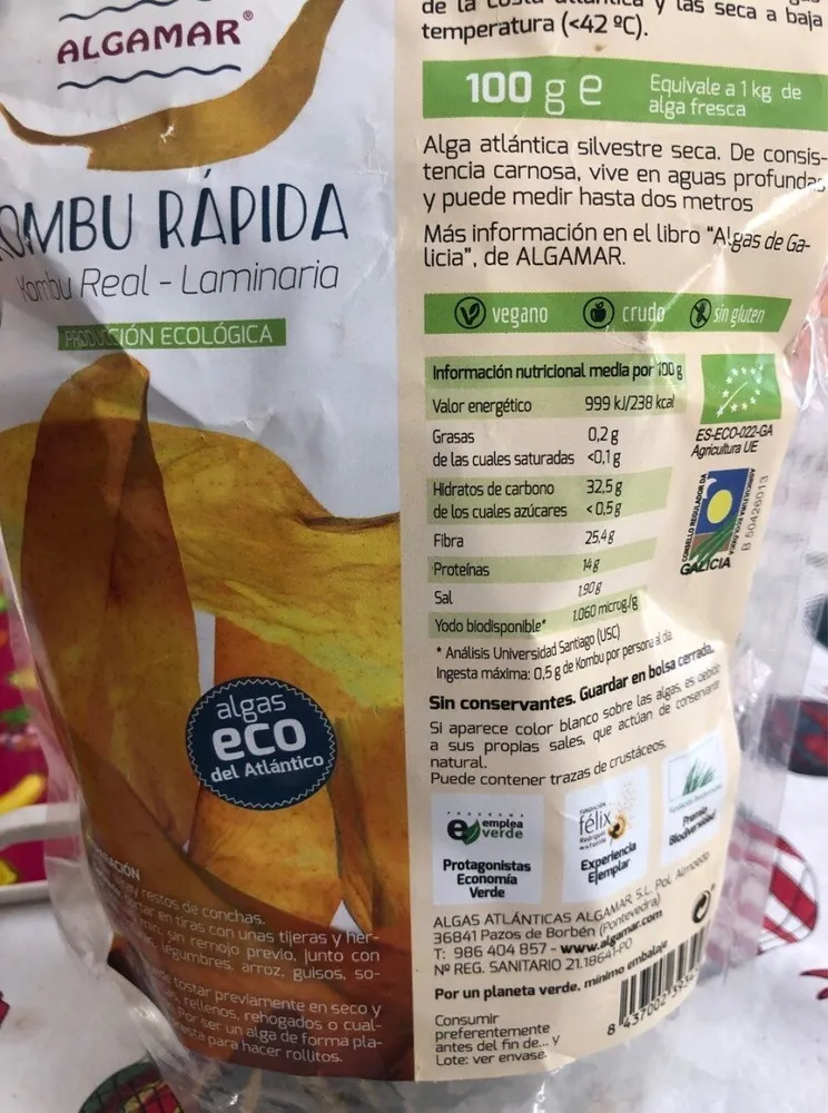 KOMBU RÁPIDA