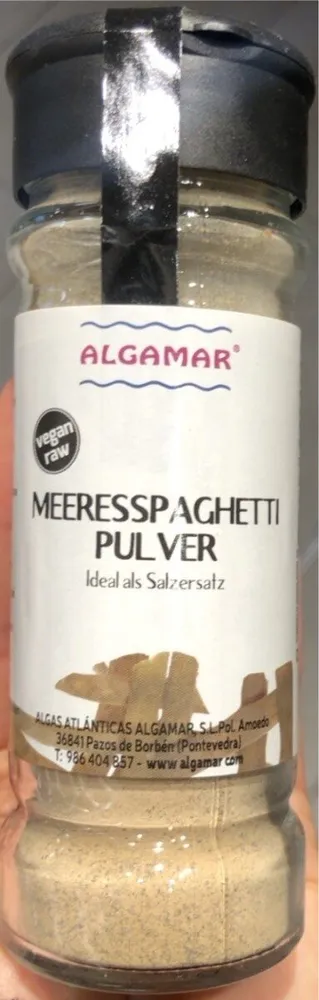 Meeresspaghetti Pulver