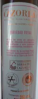 Aceite de oliva virgen extra (variedad royal)