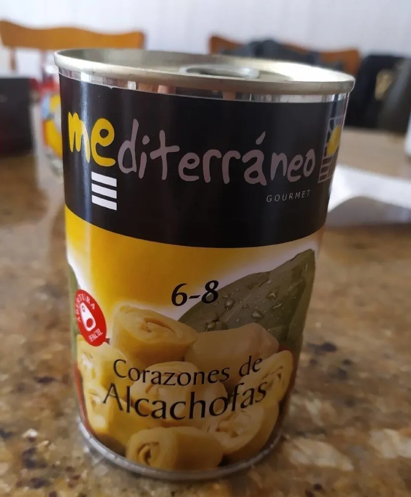 Corazones de alcachofas