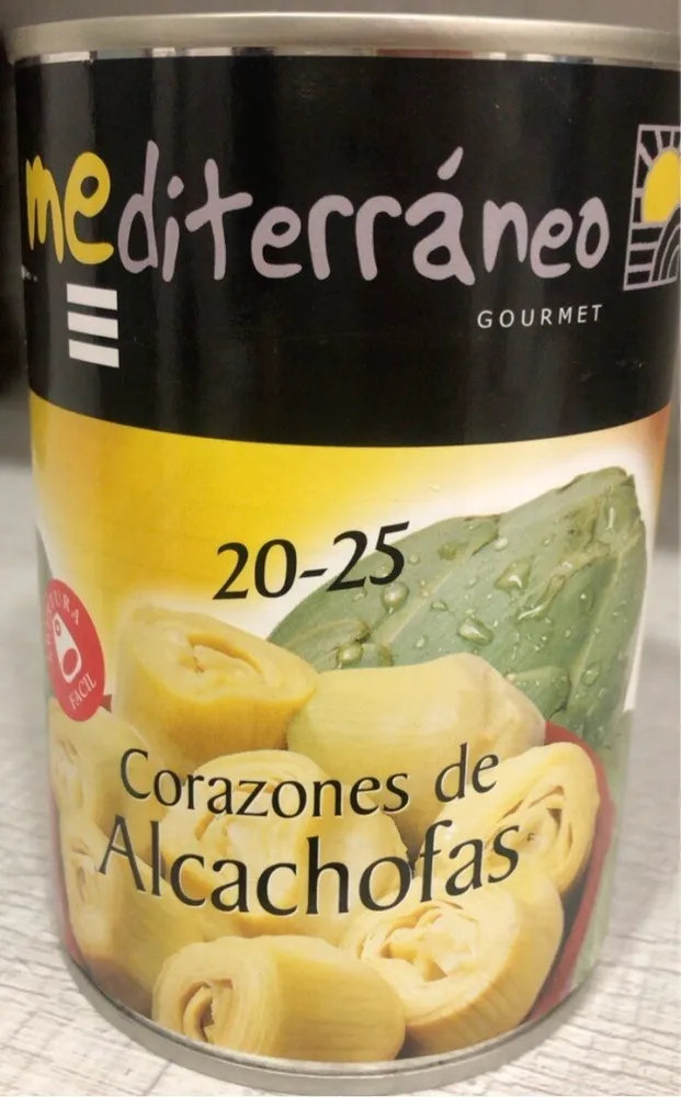 Corazones de alcachofas