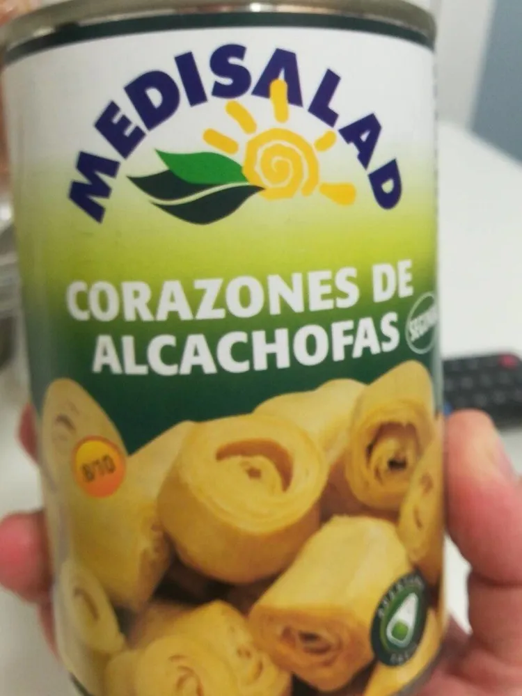 Corazones de alcachofas