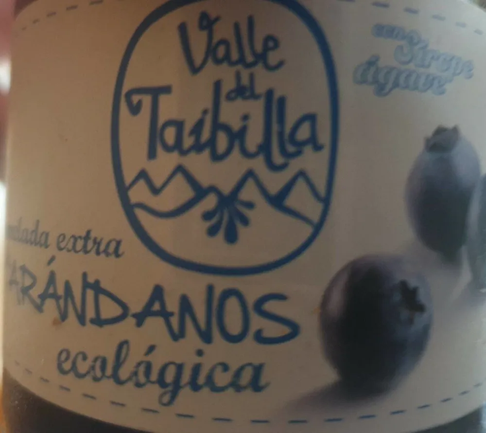 Mermelada extra de arándanos ecológica