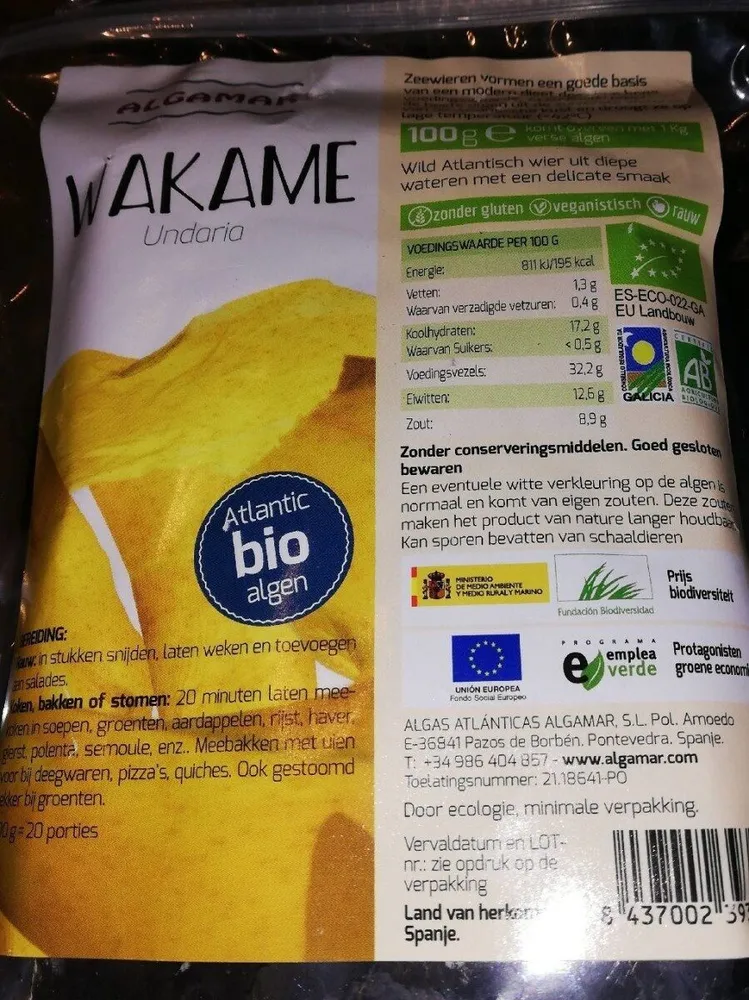 Wakame. (algues)