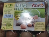 12 huevos frescos