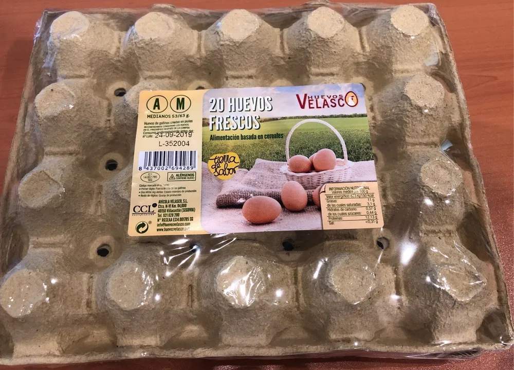 Huevos frescos Velasco