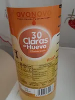 Claras de huevo pasteurizado