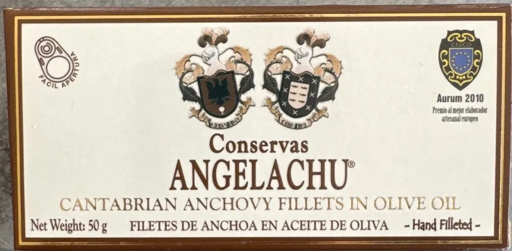 Filetes anchoa en Aceite oliva
