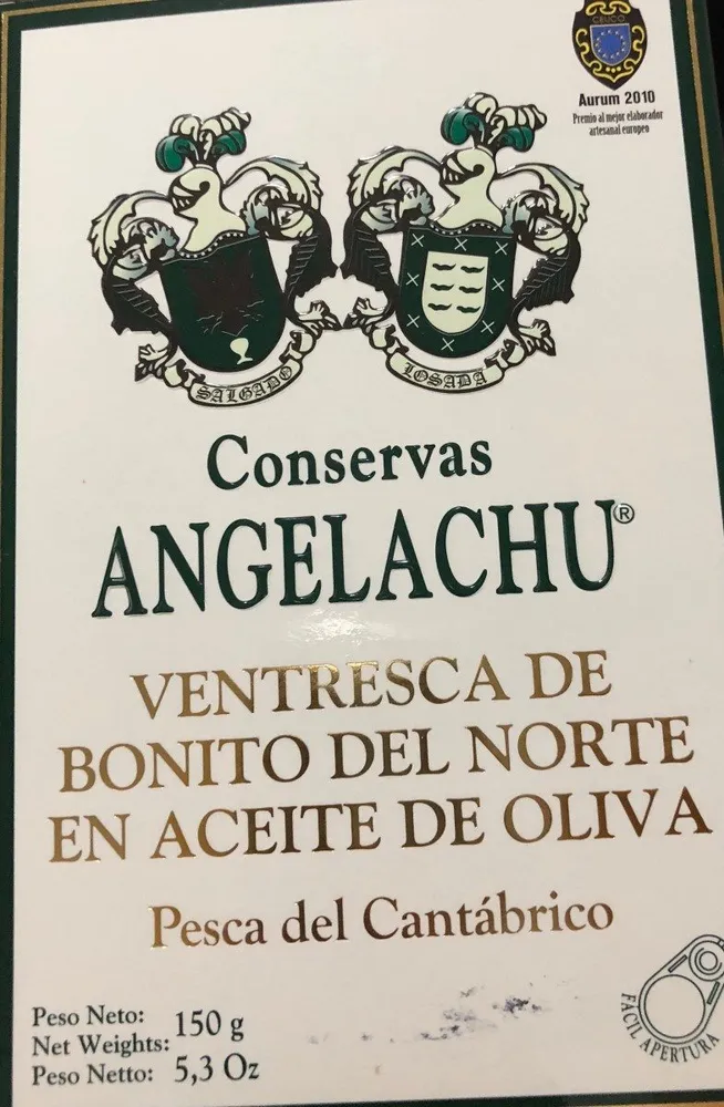 Ventresca de bonito del Norte