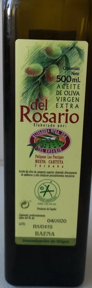 Aceite de oliva virgen extra